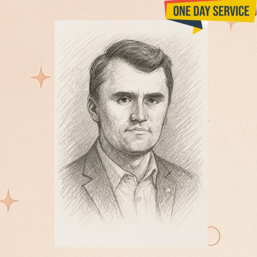 Charlie Kirk Memorial Poster